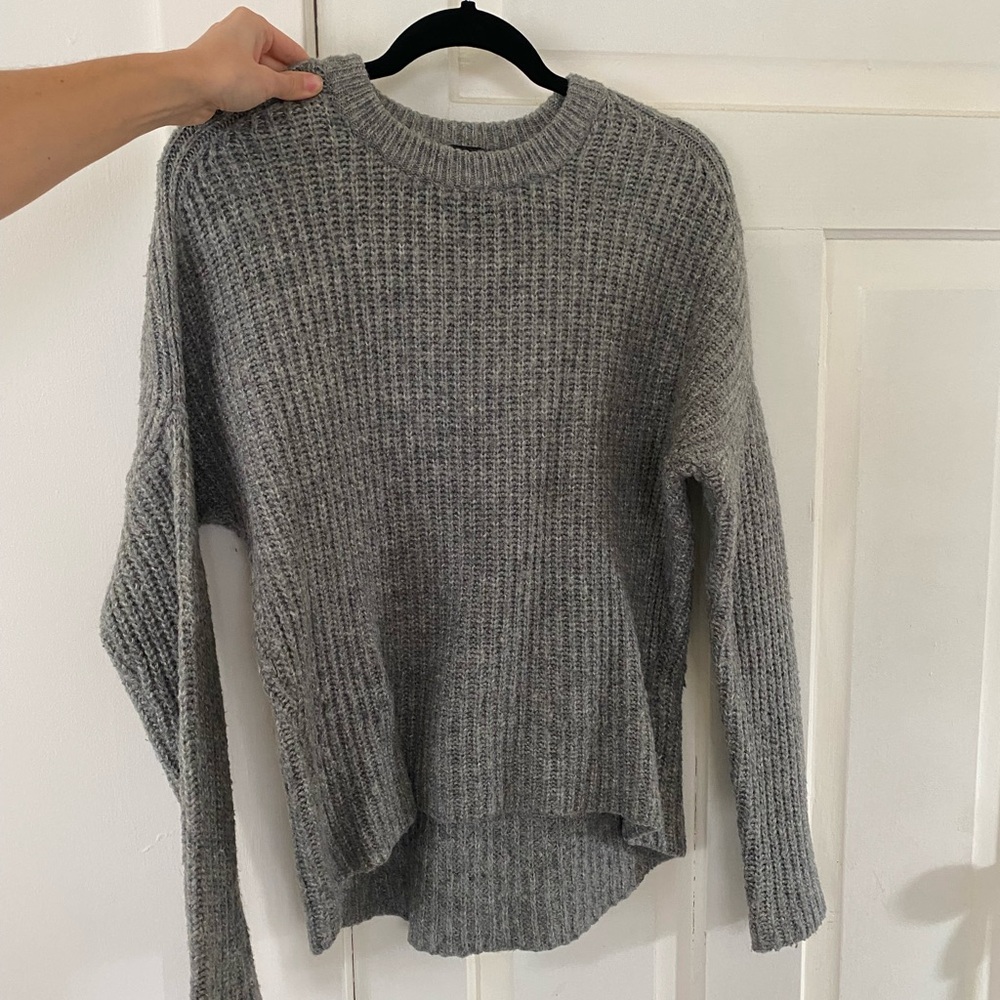 Zara Gray Knit Sweater